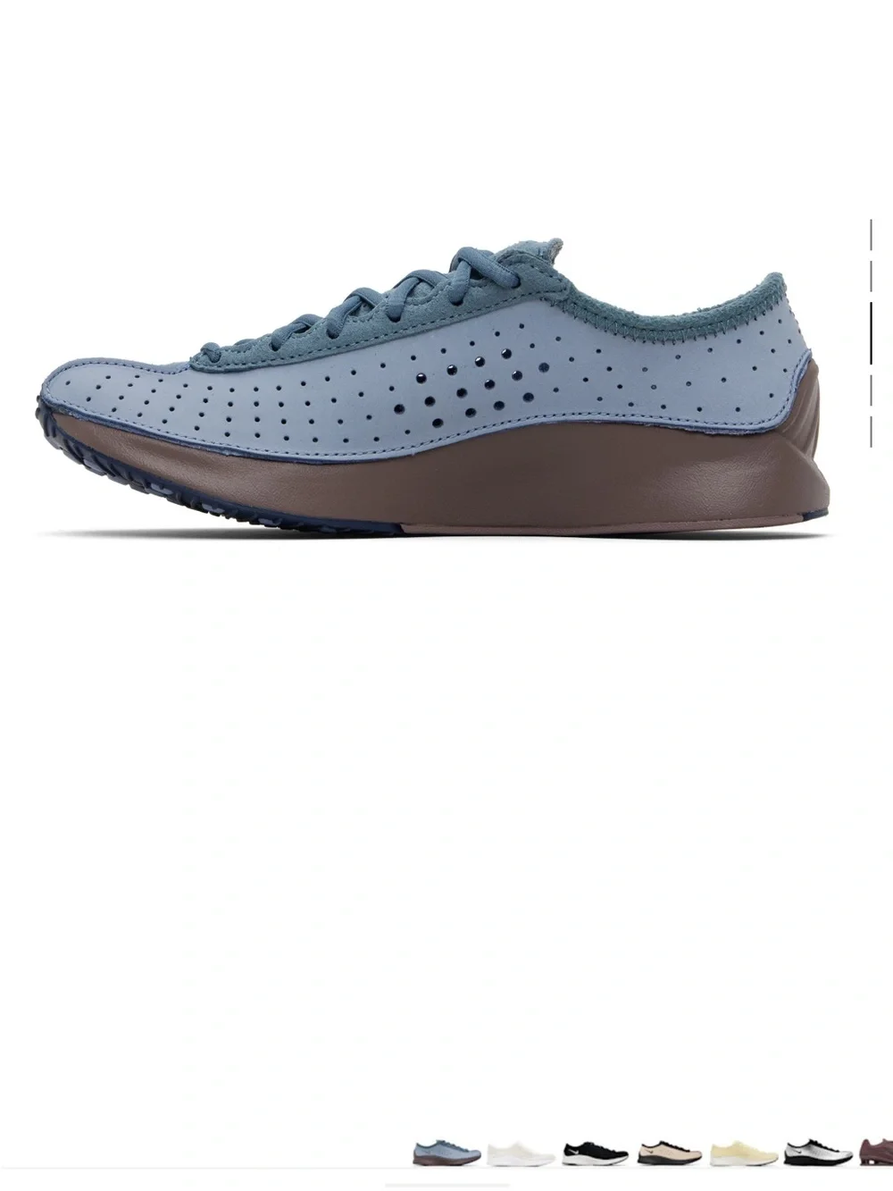 Nike Low-Top Suede Sneakers in Ashen Slate and Tattoo - Picture 4 of 7